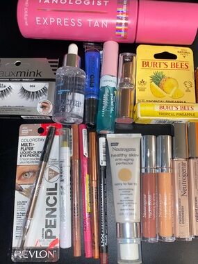Assorted Makeup Bundle with Tanologist Express Tan & Burt's Bees